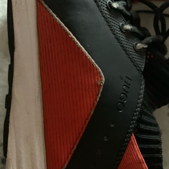 Hugo Boss Hybrid Runn Trainer men’s black shoes size 41 - Picture 7 of 16